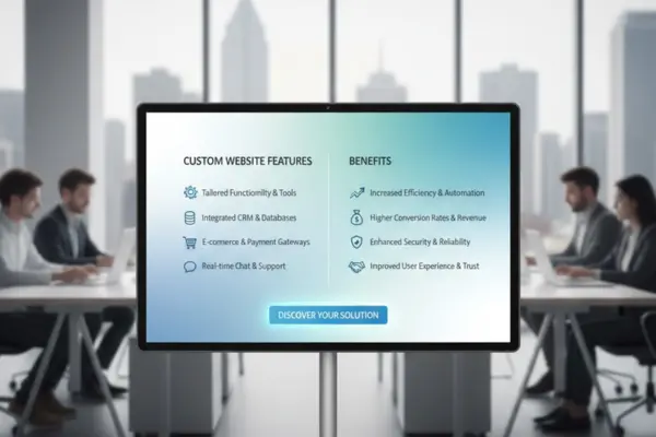 Custom Website Features and Benefits