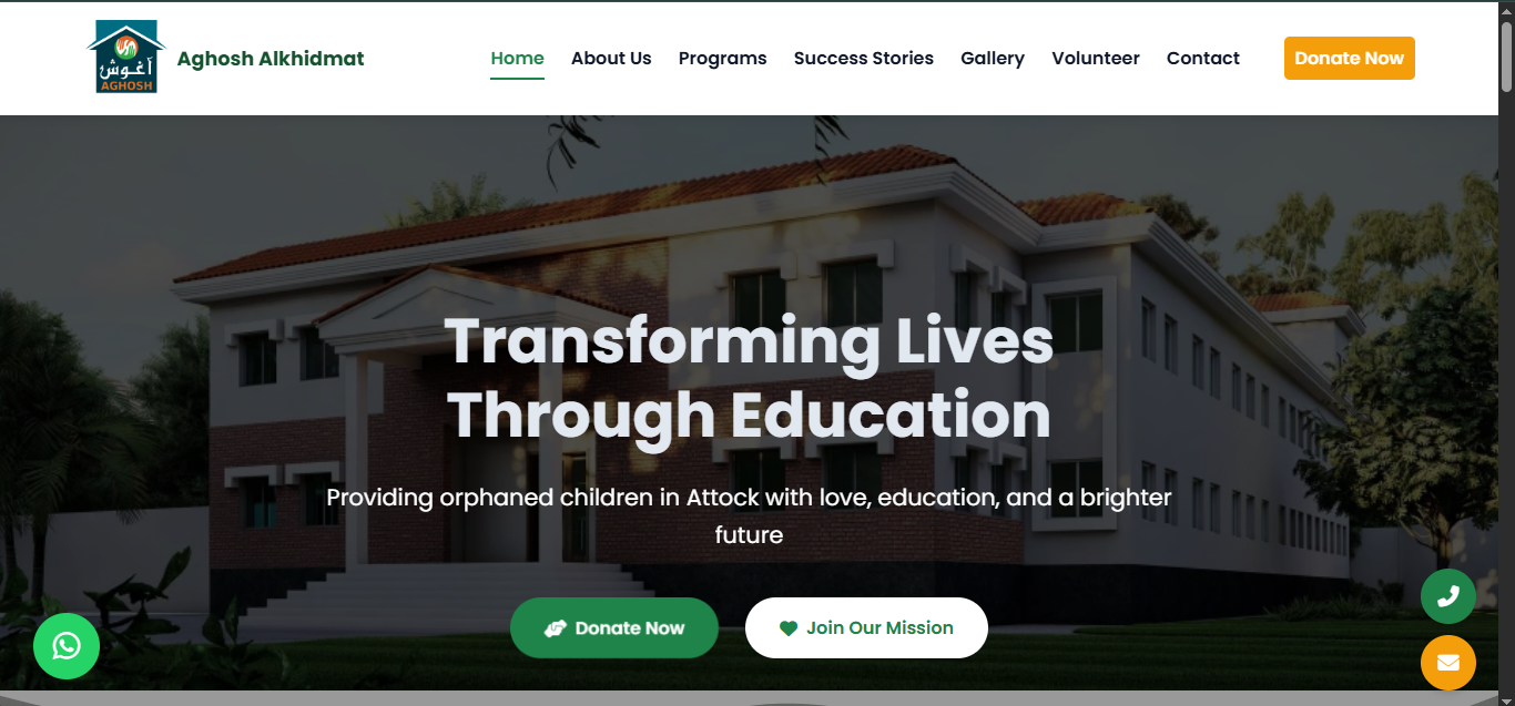 Custom web development services portfolio project